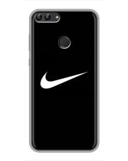 Чохол для Huawei Y7 Prime 2018 з картинкою «Мінімалістичний Найк»
