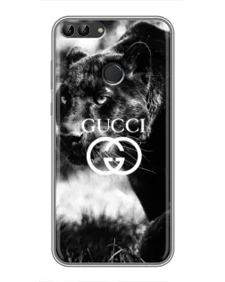 Чохол для Huawei Y7 Prime 2018 з картинкою «Gucci — дика природа»