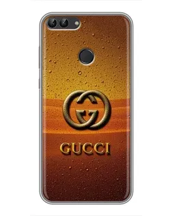 Чохол для Huawei Y7 Prime 2018 з картинкою «Gucci — сонячний градієнт»