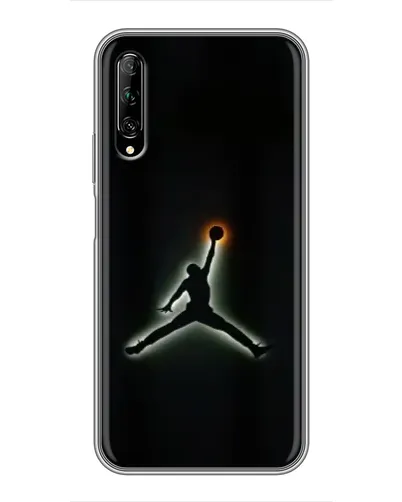 Чехол для Huawei Y7 Pro 2019 с картинкой «Jordan Gradient Logo»