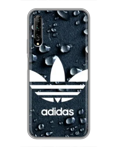 Чехол для Huawei Y7 Pro 2019 с картинкой «Adidas Trefoil Blue»