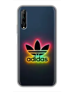 Чехол для Huawei Y7 Pro 2019 с картинкой «Неоновый Adidas» Чехол для Huawei Y7 Pro 2019 с картинкой «Неоновый Adidas»