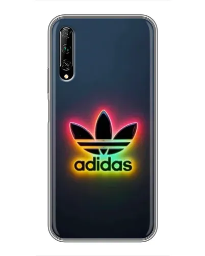 Чехол для Huawei Y7 Pro 2019 с картинкой «Неоновый Adidas»