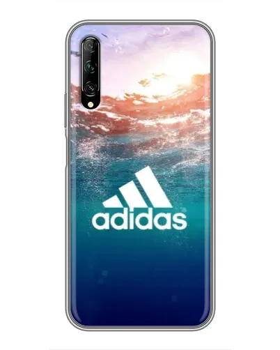 Чехол для Huawei Y7 Pro 2019 с картинкой «Океанская глубина адидас»