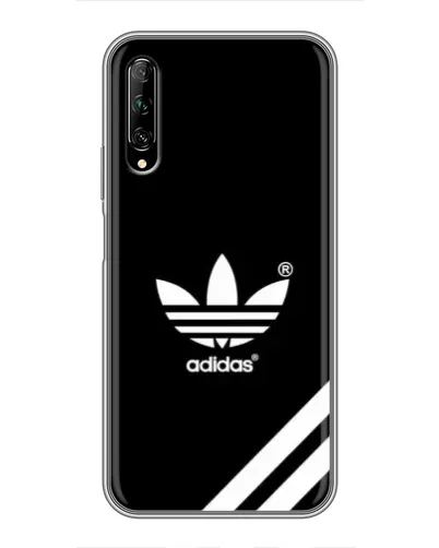 Чехол для Huawei Y7 Pro 2019 с картинкой «Adidas с диагональными полосами»