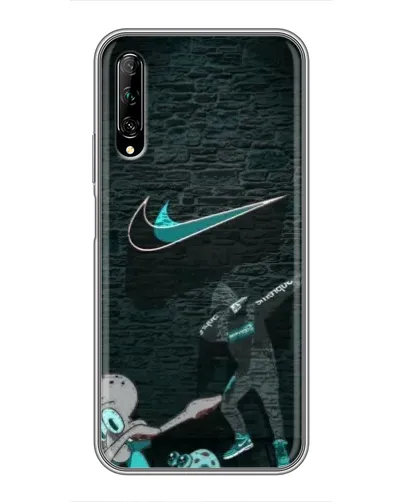Чехол для Huawei Y7 Pro 2019 с картинкой «Спортивный арт Nike»