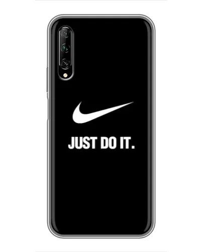 Чехол для Huawei Y7 Pro 2019 с картинкой «Классический принт Nike»