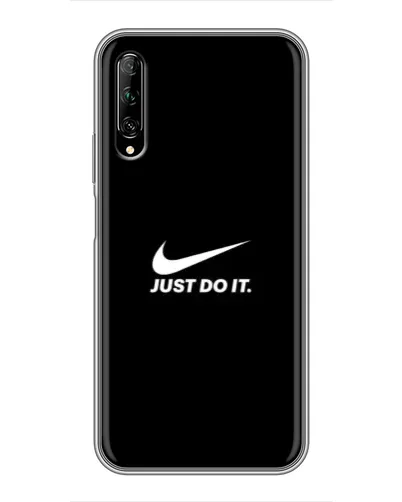 Чехол для Huawei Y7 Pro 2019 с картинкой «Минимализм от Nike»
