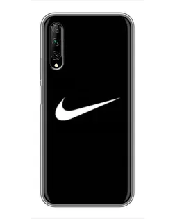 Чехол для Huawei Y7 Pro 2019 с картинкой «Минималистический Найк»