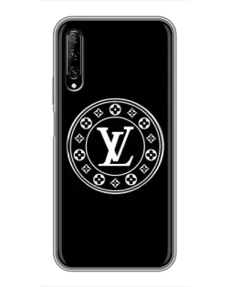 Чехол для Huawei Y7 Pro 2019 с картинкой «LV — печать стиля»