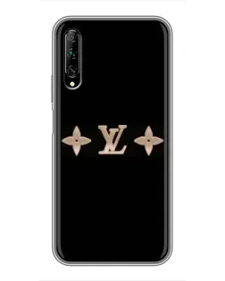 Чехол для Huawei Y7 Pro 2019 с картинкой «Louis Vuitton — минимализм»