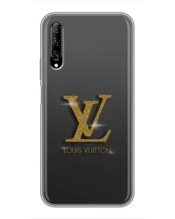 Чехол для Huawei Y7 Pro 2019 с картинкой «Градиент Louis Vuitton»