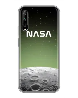 Чехол для Huawei Y7 Pro 2019 с картинкой «NASA — лунный градиент» Чехол для Huawei Y7 Pro 2019 с картинкой «NASA — лунный градиент»