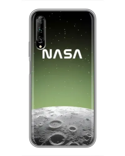 Чехол для Huawei Y7 Pro 2019 с картинкой «NASA — лунный градиент»