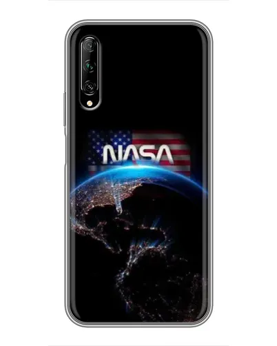 Чехол для Huawei Y7 Pro 2019 с картинкой «Земля из космоса NASA»