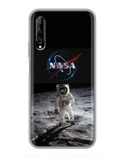 Чехол для Huawei Y7 Pro 2019 с картинкой «Астронавт на Луне» Чехол для Huawei Y7 Pro 2019 с картинкой «Астронавт на Луне»