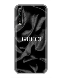 Чехол для Huawei Y7 Pro 2019 с картинкой «Gucci — шелковые волны»