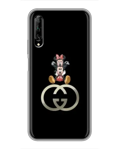 Чехол для Huawei Y7 Pro 2019 с картинкой «Минни Маус на лого» Чехол для Huawei Y7 Pro 2019 с картинкой «Минни Маус на лого»