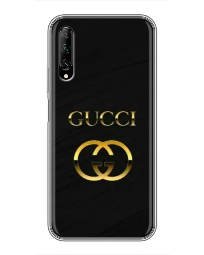 Чехол для Huawei Y7 Pro 2019 с картинкой «Золотой логотип Gucci» Чехол для Huawei Y7 Pro 2019 с картинкой «Золотой логотип Gucci»
