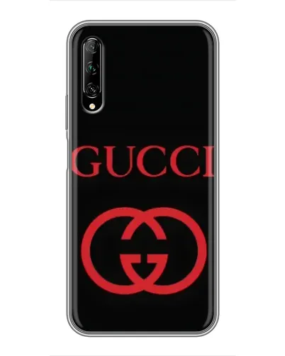 Чехол для Huawei Y7 Pro 2019 с картинкой «Gucci — красный логотип» Чехол для Huawei Y7 Pro 2019 с картинкой «Gucci — красный логотип»