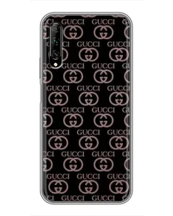 Чехол для Huawei Y7 Pro 2019 с картинкой «Классическая монограмма Gucci» Чехол для Huawei Y7 Pro 2019 с картинкой «Классическая монограмма Gucci»