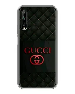 Чехол для Huawei Y7 Pro 2019 с картинкой «Gucci — стеганый черный» Чехол для Huawei Y7 Pro 2019 с картинкой «Gucci — стеганый черный»
