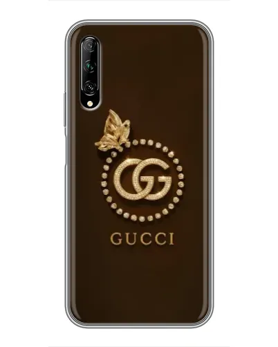 Чехол для Huawei Y7 Pro 2019 с картинкой «Gucci — золотая бабочка» Чехол для Huawei Y7 Pro 2019 с картинкой «Gucci — золотая бабочка»