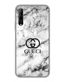 Чехол для Huawei Y7 Pro 2019 с картинкой «Gucci — мраморный шик» Чехол для Huawei Y7 Pro 2019 с картинкой «Gucci — мраморный шик»