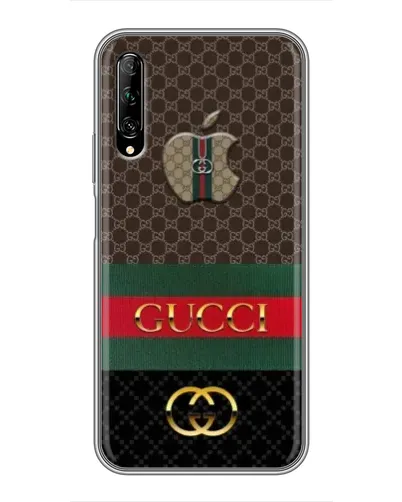 Чехол для Huawei Y7 Pro 2019 с картинкой «Gucci — брендированный десерт» Чехол для Huawei Y7 Pro 2019 с картинкой «Gucci — брендированный десерт»