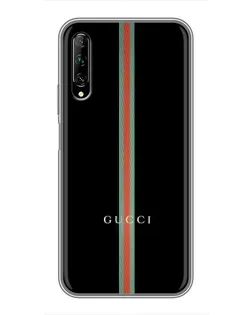 Чехол для Huawei Y7 Pro 2019 с картинкой «Gucci — строгая линия» Чехол для Huawei Y7 Pro 2019 с картинкой «Gucci — строгая линия»
