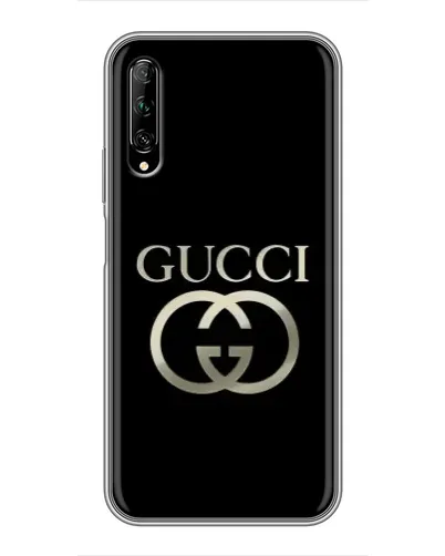 Чехол для Huawei Y7 Pro 2019 с картинкой «Gucci — золото на черном» Чехол для Huawei Y7 Pro 2019 с картинкой «Gucci — золото на черном»