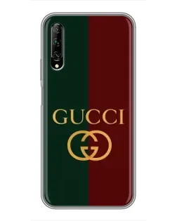 Чехол для Huawei Y7 Pro 2019 с картинкой «Gucci — темно-зеленый градиент» Чехол для Huawei Y7 Pro 2019 с картинкой «Gucci — темно-зеленый градиент»