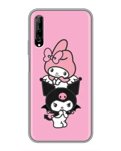 Чехол для Huawei Y7 Pro 2019 с картинкой «My Melody и Kuromi» Чехол для Huawei Y7 Pro 2019 с картинкой «My Melody и Kuromi»