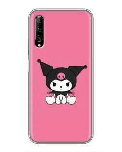 Чехол для Huawei Y7 Pro 2019 с картинкой «Хмурая Kuromi»