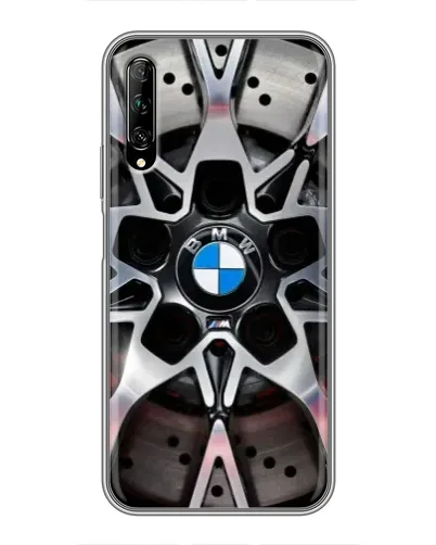 Чехол для Huawei Y7 Pro 2019 с картинкой «BMW — деталь диска»