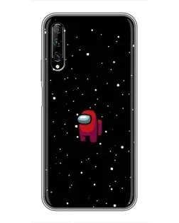 Чехол для Huawei Y7 Pro 2019 с картинкой «Красный Among Us» Чехол для Huawei Y7 Pro 2019 с картинкой «Красный Among Us»