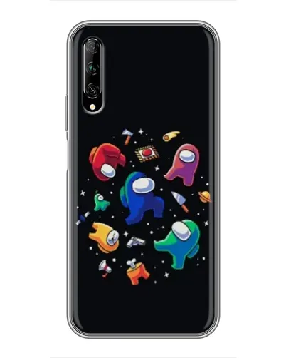 Чехол для Huawei Y7 Pro 2019 с картинкой «Among Us космос» Чехол для Huawei Y7 Pro 2019 с картинкой «Among Us космос»
