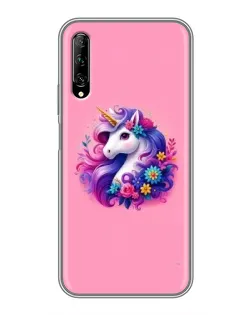 Чехол для Huawei Y7 Pro 2019 с картинкой «Сказочный единорог»