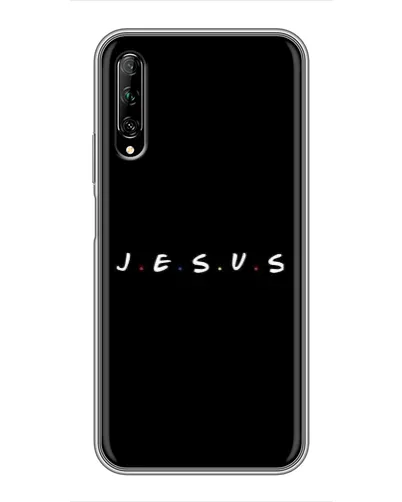 Чехол для Huawei Y7 Pro 2019 с картинкой «Точки веры J.E.S.U.S.»