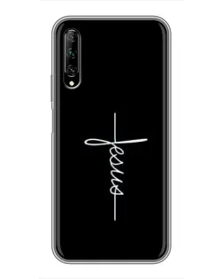 Чехол для Huawei Y7 Pro 2019 с картинкой «Тонкая линия веры»