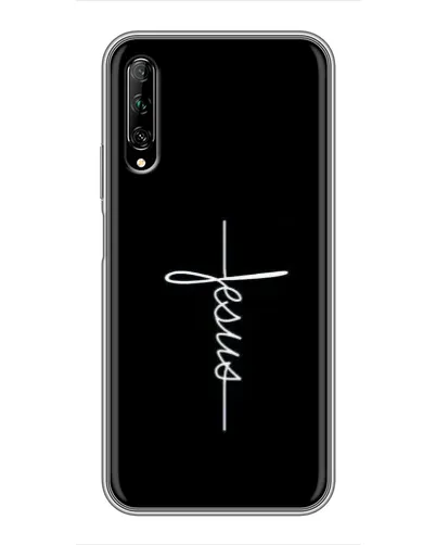 Чехол для Huawei Y7 Pro 2019 с картинкой «Тонкая линия веры»
