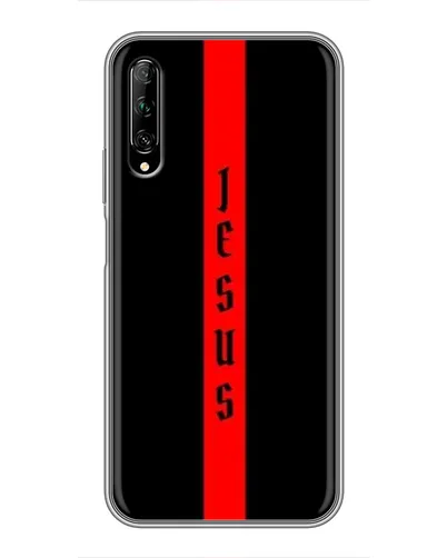 Чехол для Huawei Y7 Pro 2019 с картинкой «Красная линия веры»