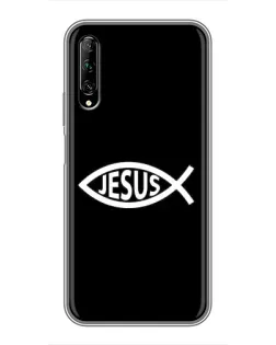 Чехол для Huawei Y7 Pro 2019 с картинкой «Классический Jesus»