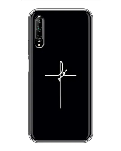 Чехол для Huawei Y7 Pro 2019 с картинкой «Тонкий крест» Чехол для Huawei Y7 Pro 2019 с картинкой «Тонкий крест»