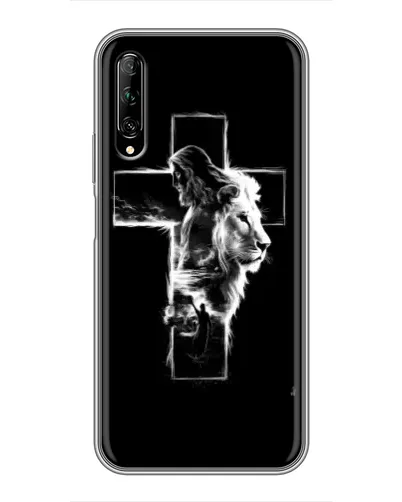 Чехол для Huawei Y7 Pro 2019 с картинкой «Сияющий крест Jesus» Чехол для Huawei Y7 Pro 2019 с картинкой «Сияющий крест Jesus»