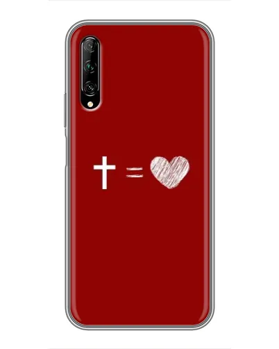 Чехол для Huawei Y7 Pro 2019 с картинкой «Уравнение любви» Чехол для Huawei Y7 Pro 2019 с картинкой «Уравнение любви»