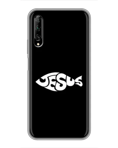 Чехол для Huawei Y7 Pro 2019 с картинкой «Рыба Jesus» Чехол для Huawei Y7 Pro 2019 с картинкой «Рыба Jesus»