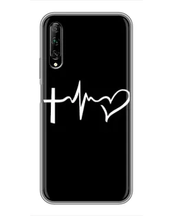 Чехол для Huawei Y7 Pro 2019 с картинкой «Пульс веры»