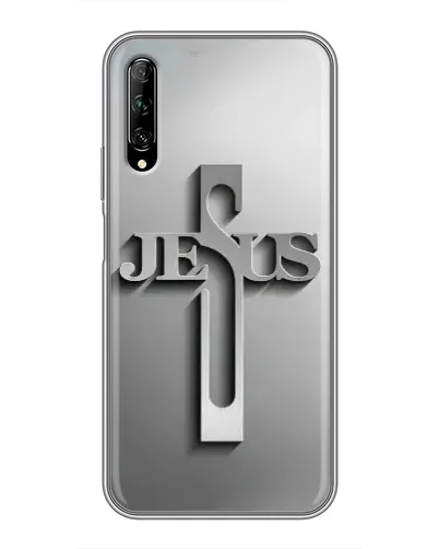 Чехол для Huawei Y7 Pro 2019 с картинкой «Металлический крест Jesus» Чехол для Huawei Y7 Pro 2019 с картинкой «Металлический крест Jesus»