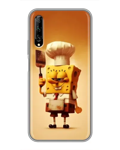 Чехол для Huawei Y7 Pro 2019 с картинкой «Губка Боб повар» Чехол для Huawei Y7 Pro 2019 с картинкой «Губка Боб повар»
